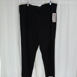 Amanda & Chelsea Women's Black Blue Dress Pants Trousers 24W